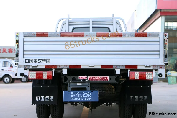 Sinotruk Wangpai W1 2.2L 112hp 4X2(6 wheels) gasoline 3.7m single-row flatbed micro truck Body (1) | 86Trucks