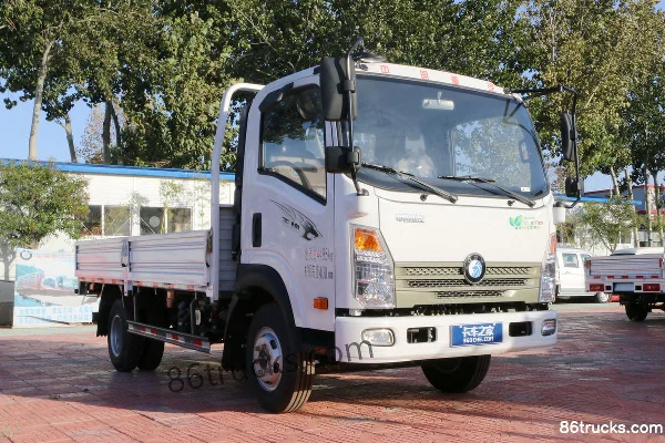 Sinotruk Wangpai 7 Series 95 hp 4X2(6 wheels) 3.67m Single Row Flatbed Light Truck Exterior