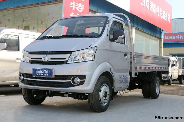 Changan Kuayue Wang X5 Standard version 1.8L 125hp 4X2(6 wheels) 3.4m single-row flatbed light truck (China VI) Exterior (3) | 86Trucks
