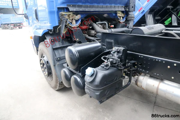 NanJun Ruiji B50Q Deluxe Edition 155hp 4X2(6 wheels) 3.1m Dump Truck (China VI)(NJA3044) Chassis (2) | 86Trucks