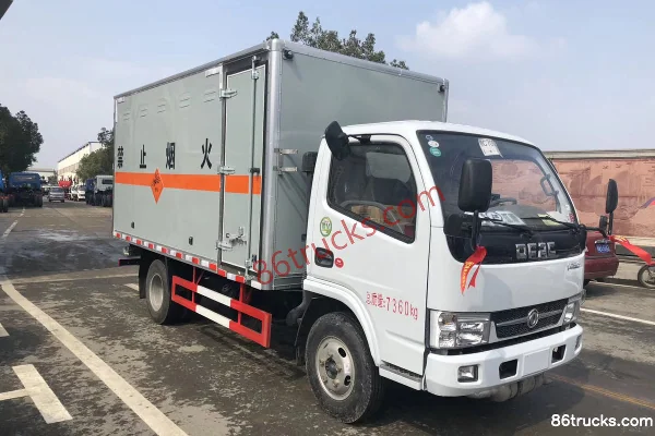 Xiangyang Xinzhongchang Xiangyang Xinzhongchang Dongfeng Chassis Explosives Transport Truck