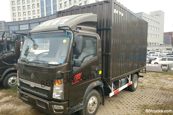Sinotruk HOWO Hanjiang 170 ch 4X2(6 roues) camion de vente 4,15 m cabine simple Extérieur (2) | 86Trucks
