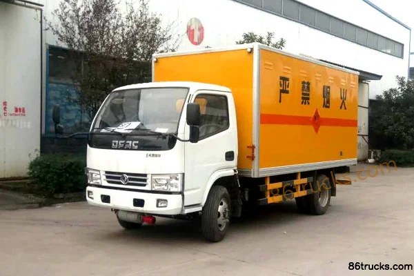 Dongfeng Duolika D6 102 ch 4X2(6 roues) camion de transport de matériel de démolition 4,15 m (marque Zhongchang) Extérieur (3) | 86Trucks
