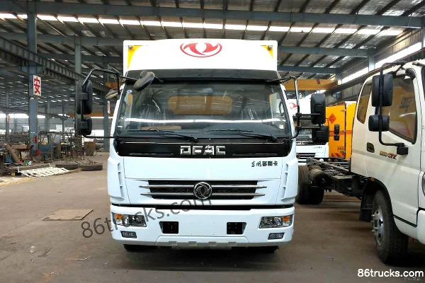 Dongfeng Duolika D6 102 ch 4X2(6 roues) camion de transport de matériel de démolition 4,15 m (marque Zhongchang) Extérieur (2) | 86Trucks