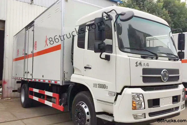 Xiangyang Xinzhongchang Xiangyang Xinzhongchang Dongfeng Commercial Vehicle Chassis Explosives Transport Truck
