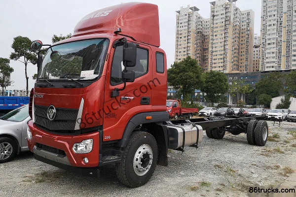 Foton Ruiwo ES5 220hp 4X2(6 wheels) 9.65m Van Cargo Truck Exterior (2) | 86Trucks