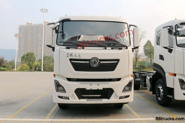 Dongfeng Commercial Vehicle Tianlong KL 290hp 6X4(10 wheels) Sanitation Cargo Truck Chassis (China VI) Exterior (2) | 86Trucks