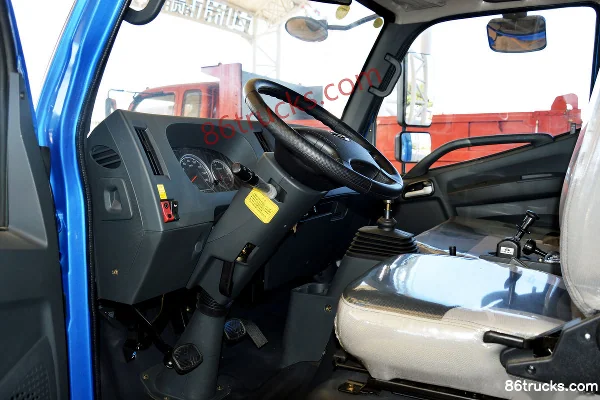Shijun D530 115hp 4X2(6 wheels) 3.7m dump truck Cab (3) | 86Trucks