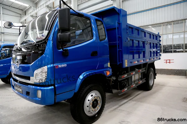 Shijun D550 150 hp 4X2(6 wheels) 4m dump truck Exterior (3) | 86Trucks