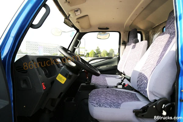 Shijun D550 150 hp 4X2(6 wheels) 4m dump truck Cab (1) | 86Trucks