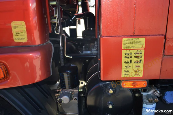Shijun D550 150 hp 4X2(6 wheels) 4m dump truck Chassis (2) | 86Trucks