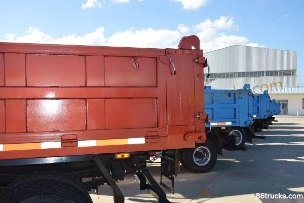 Shijun D550 150 hp 4X2(6 wheels) 4m dump truck Body (3) | 86Trucks
