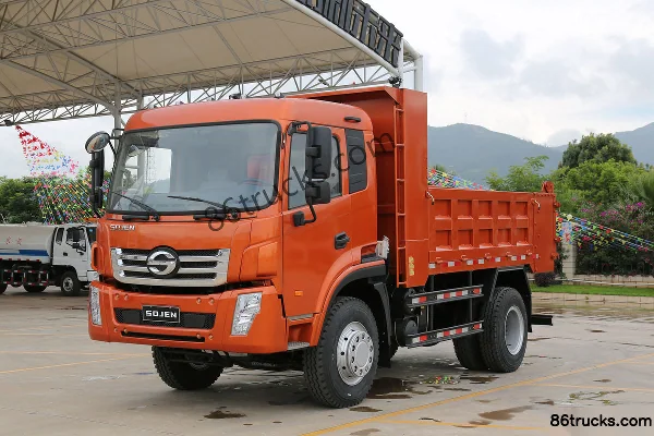 Shijun D750 160hp 4X2(6 wheels) 4.2m dump truck Exterior (3) | 86Trucks
