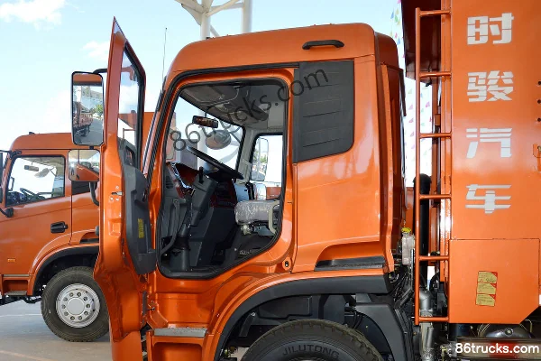 Shijun D750 160hp 4X2(6 wheels) 4.2m dump truck Cab (1) | 86Trucks