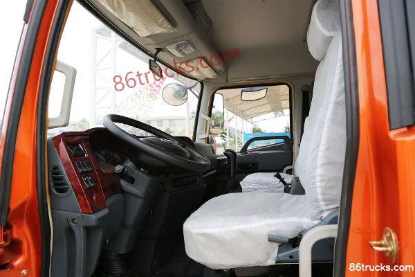 Shijun D750 160hp 4X2(6 wheels) 4.2m dump truck Cab (3) | 86Trucks