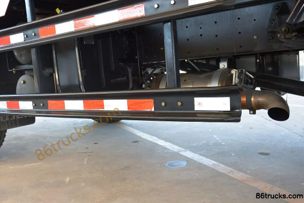 Shijun D750 160hp 4X2(6 wheels) 4.2m dump truck Chassis (2) | 86Trucks
