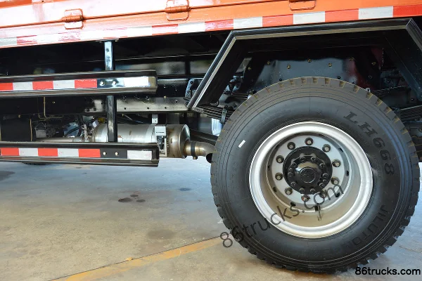 Shijun D750 160hp 4X2(6 wheels) 4.2m dump truck Chassis (1) | 86Trucks