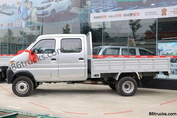 Ankai Shenqi 1.3L 99 hp 4X2(6 wheels) gasoline/CNG 2.3m double-row drop-side micro truck Exterior (3) | 86Trucks