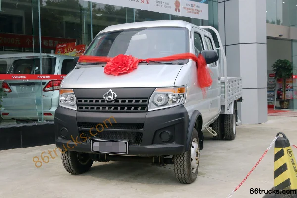 Ankai Shenqi 1.3L 99 hp 4X2(6 wheels) gasoline/CNG 2.3m double-row drop-side micro truck Exterior (2) | 86Trucks