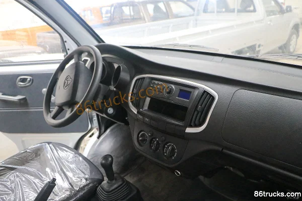 Ankai Shenqi T20 1.5L 112hp 4X2(6 wheels) Gasoline 2.5m Double Row Mini Truck Cab (3) | 86Trucks