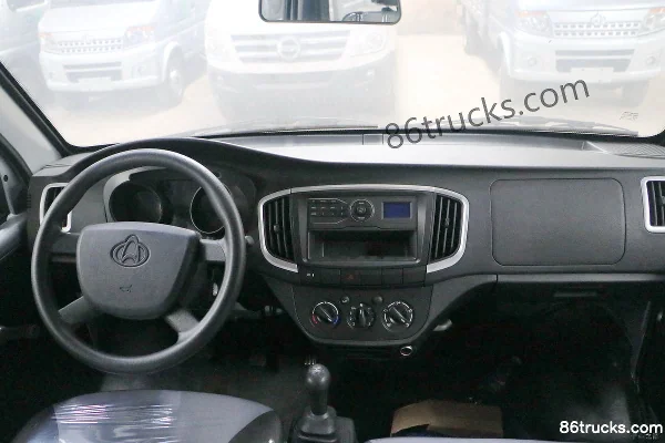 Ankai Shenqi T20 1.5L 112hp 4X2(6 wheels) Gasoline 2.5m Double Row Mini Truck Cab (2) | 86Trucks