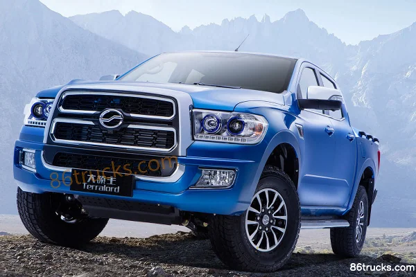 Zhongxing Grand Commander 2019 version super luxe 2.4T essence 218 ch deux roues motrices pick-up double cabine standard Extérieur (2) | 86T