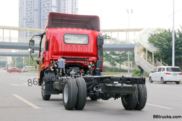 FAW Jiefang J6F 120 ch 4X2(6 roues) 4.21m Single Row Box Light Truck Chassis Extérieur (3) | 86Trucks