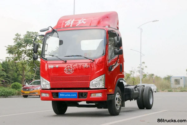 FAW Jiefang J6F 120 ch 4X2(6 roues) 4.21m Single Row Box Light Truck Chassis Extérieur (2) | 86Trucks