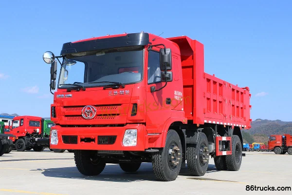 Sanhuan Shitong Haolong Medium Truck 180 ch 6X2(8 roues) 4.8 m camion benne Extérieur (3) | 86Trucks