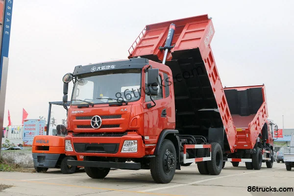 Dayun Fengdu camion moyen 160 ch 4X2(6 roues) camion benne 4,2 m Extérieur (3) | 86Trucks