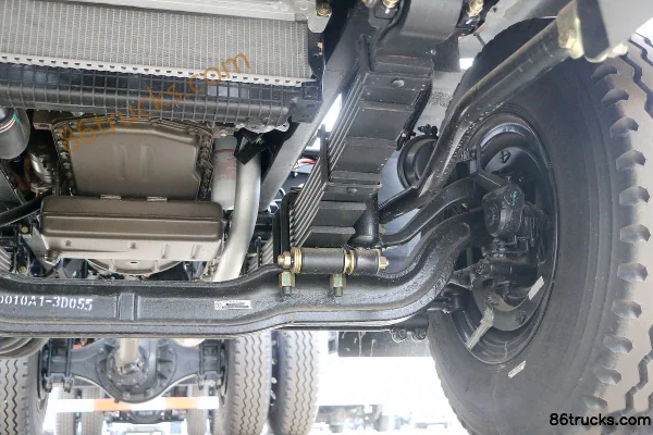 Dayun Fengdu camion moyen 160 ch 4X2(6 roues) camion benne 4,2 m Châssis (3) | 86Trucks