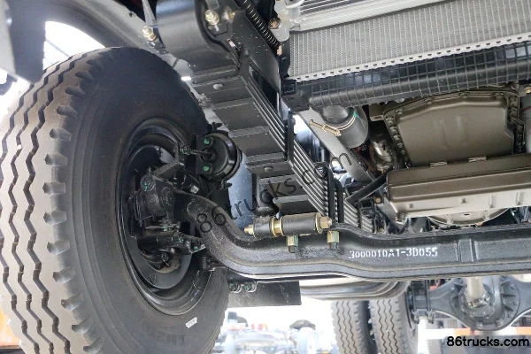 Dayun Fengdu camion moyen 160 ch 4X2(6 roues) camion benne 4,2 m Châssis (2) | 86Trucks