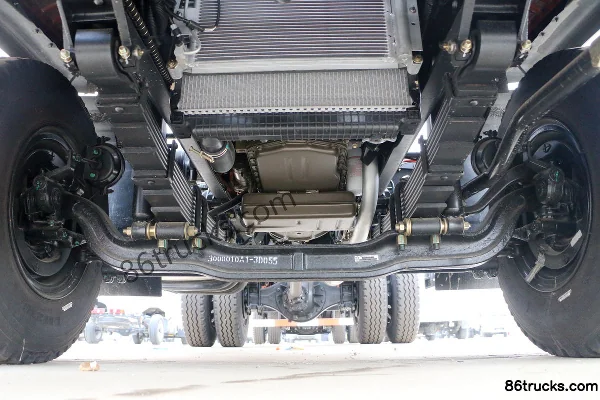 Dayun Fengdu camion moyen 160 ch 4X2(6 roues) camion benne 4,2 m Châssis (1) | 86Trucks