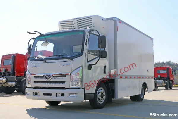 Sanhuan Shitong Chuangke 4.5T 4.1m Single Row Pure Electric Refrigerated Truck 96.76kWh 4X2(6 wheels) Exterior (3) | 86Trucks