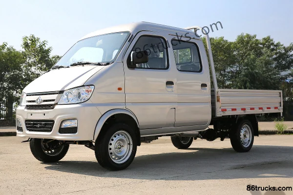 Changan Kuayue Xinbao MINI 1.1L 64 ch 4X2(6 roues) 2.55 m micro camion plateau double cabine Extérieur (3) | 86Trucks