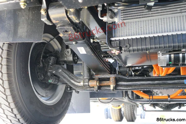 Sanhuan Shitong Chuangke 4.5T 4.1m Single Row Pure Electric Refrigerated Truck 96.76kWh 4X2(6 wheels) Chassis (2) | 86Trucks