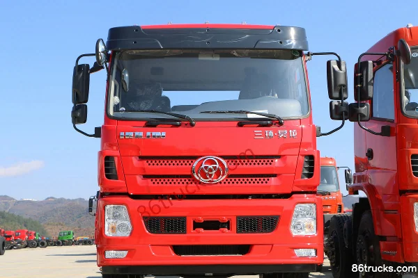 Sanhuan Shitong Haolong 280 hp 8X4(12 wheels) 6.8m Stake Cargo Truck Exterior (3) | 86Trucks