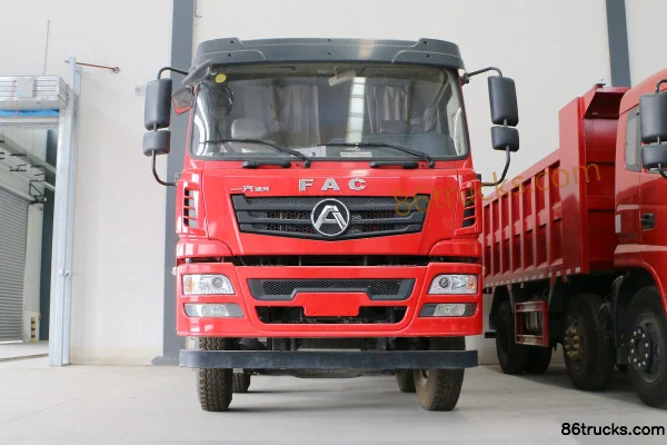 FAW Linghe 180 hp 6X2(8 wheels) 4.8m Dump Truck Exterior (3) | 86Trucks
