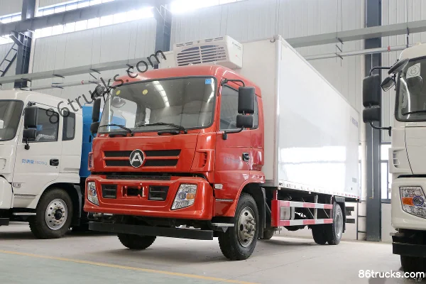 FAW Linghe 180 ch 4X2(6 roues) Camion frigorifique 7,8 m cabine avancée Extérieur (3) | 86Trucks