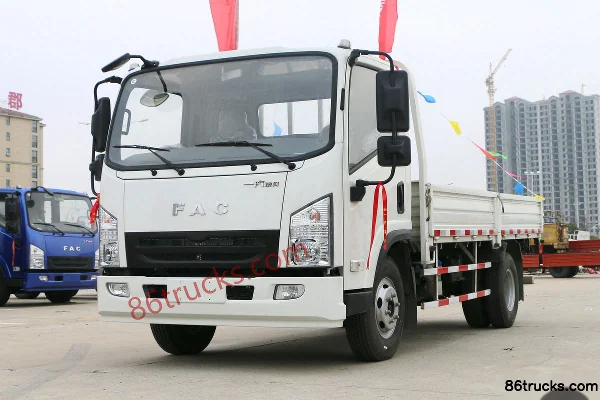 FAW Linghe Dongfang Zhixing 129 ch 4X2(6 roues) camion léger à ridelles 4,18 m cabine simple Extérieur (3) | 86Trucks