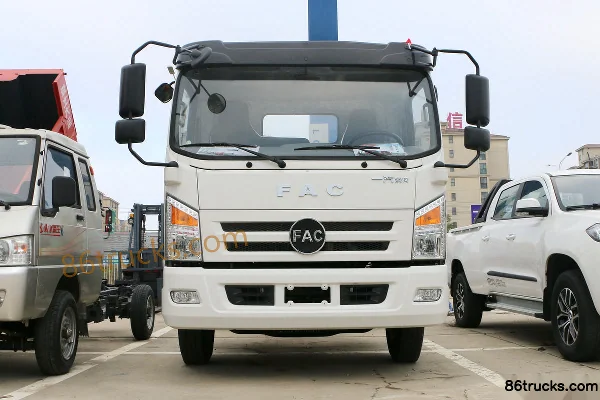 FAW Linghe Dongfang Star 143 ch 4X2(6 roues) 5,7 m camion léger à plate-forme avec cabine simple Extérieur (2) | 86Trucks