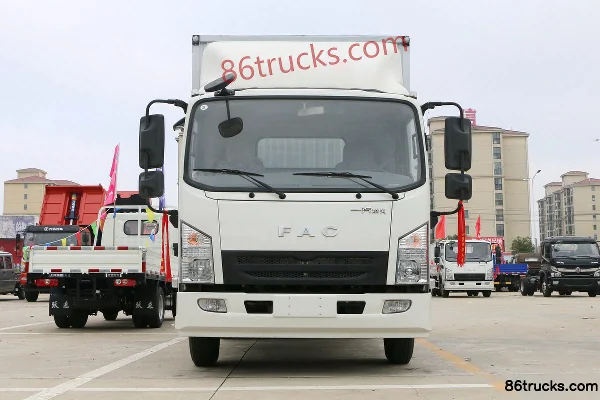 FAW Linghe Dongfang Star 129hp 4X2(6 wheels) 4.12m single-row van truck Exterior (2) | 86Trucks