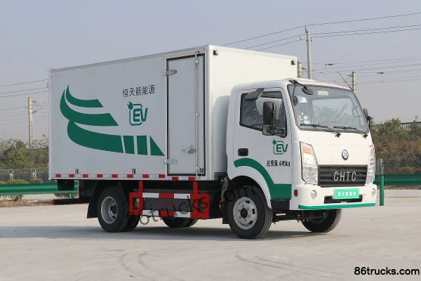 Xinchufeng Hengyuan 4.5T 4.16m Single Row Pure Electric Van Light Truck 96.77kWh 4X2(6 wheels) Exterior