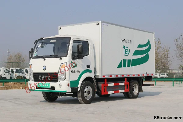 Xinchufeng Hengyuan 4.5T 4.16m Single Row Pure Electric Van Light Truck 96.77kWh 4X2(6 wheels) Exterior (3) | 86Trucks
