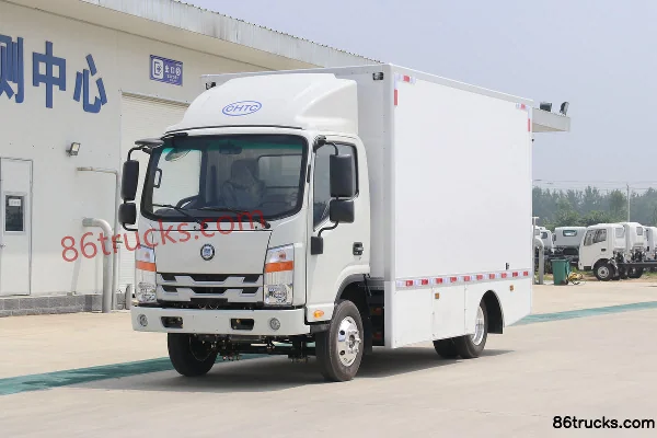 Xinchufeng Hengyuan 4,5T camion léger fourgon électrique pur, cabine simple 4,05 m, 76,87 kWh, 4X2(6 roues) Extérieur (3) | 86Trucks