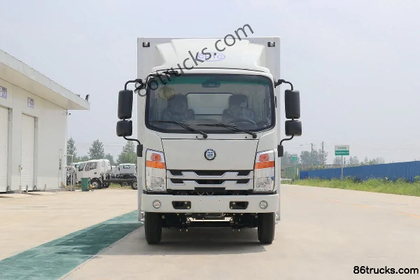 Xinchufeng Hengyuan 4,5T camion léger fourgon électrique pur, cabine simple 4,05 m, 76,87 kWh, 4X2(6 roues) Extérieur (2) | 86Trucks