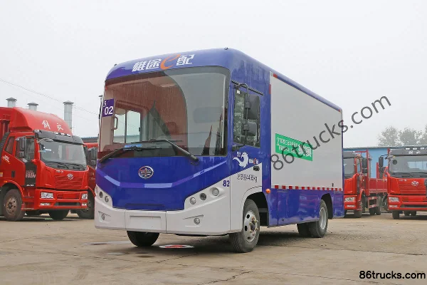 FAW Xiake K16 4.5T 5.99m Pure Electric Van Transport Truck 79.716kWh Exterior (3) | 86Trucks