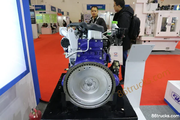 Yunnei Power YN4E120-30CR 120 hp 3.8L China IV Diesel Engine Exterior (2) | 86Trucks
