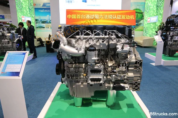 Yuchai YCK08330-60 330 ch 7.7L China VI Moteur diesel Extérieur