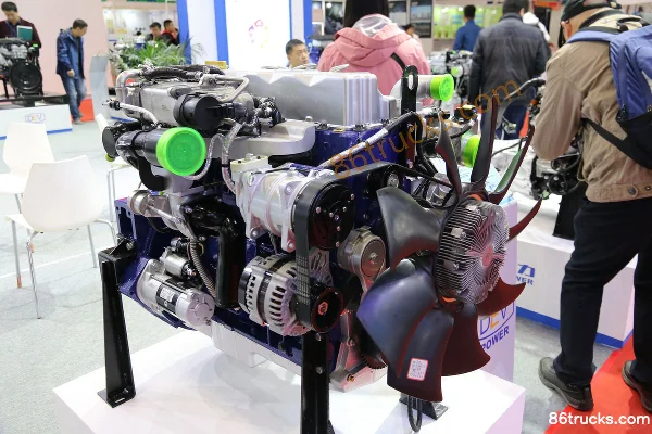 Yunnei Power D45TCIF 220hp 4.46L China VI Diesel Engine Exterior